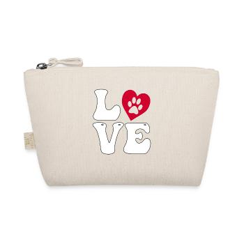 Labrador Love - Organic Pouch - nature - Front