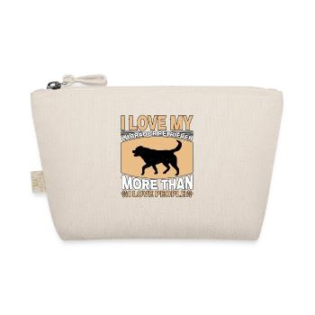 I love my Labrador Retriever more than I love - Bio-Täschchen - Natur - Vorne