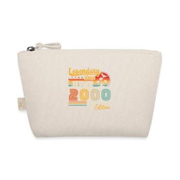 legendary since June 2000 Birthday Gift - Organic Pouch - nature - Front