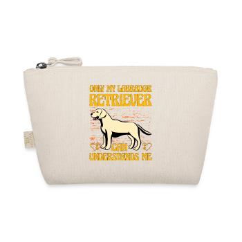 Only my Labrador retriever can understands me - Organic Pouch - nature - Front