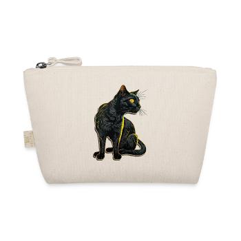 Black Cat Bombay Cat Outfit pour - Trousse biologique - nature - Devant