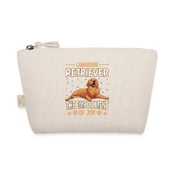 LABRADOR RETRIEVER the embodiment of joy - Organic Pouch - nature - Front