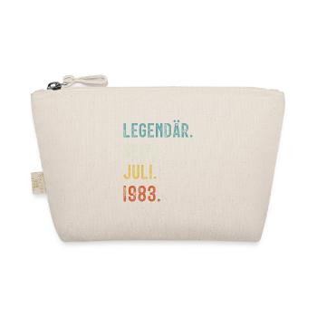 40 Geburtstag 40 Jahre Legendär Seit Juli 1983 - Bio-Täschchen - Natur - Vorne
