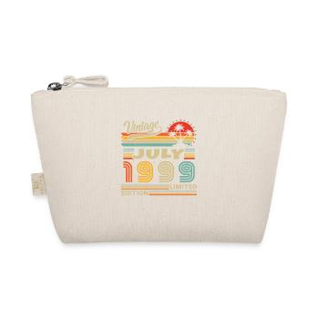 Vintage Juli 1999 Retro Geburtstagsgeschenk - Bio-Täschchen - Natur - Vorne