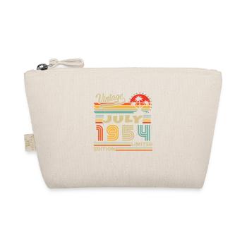 Vintage Juli 1954 Retro Geburtstagsgeschenk - Bio-Täschchen - Natur - Vorne