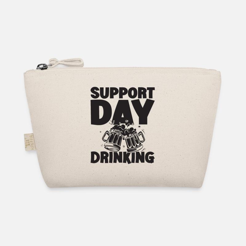 Support Day Drinking Squad Party and Drinking Beer Organic Pouch