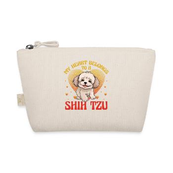 Mon cœur appartient à un Shih Tzu - Trousse biologique - nature - Devant