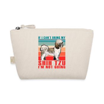 Si je ne peux pas apporter mon Shih Tzu, je n’y vais pas - Trousse biologique - nature - Devant