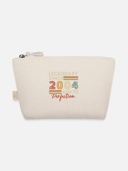 2004 Vintage Retro Geburtstagsgeschenk - Bio-Täschchen - Natur