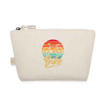 Bicycle Retro Mountain Bike MTB - Organic Pouch - nature - Front