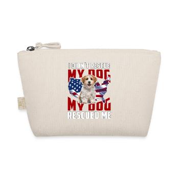 I didn't rescue my dog my dog rescued me Havanese - Organic Pouch - nature - Front