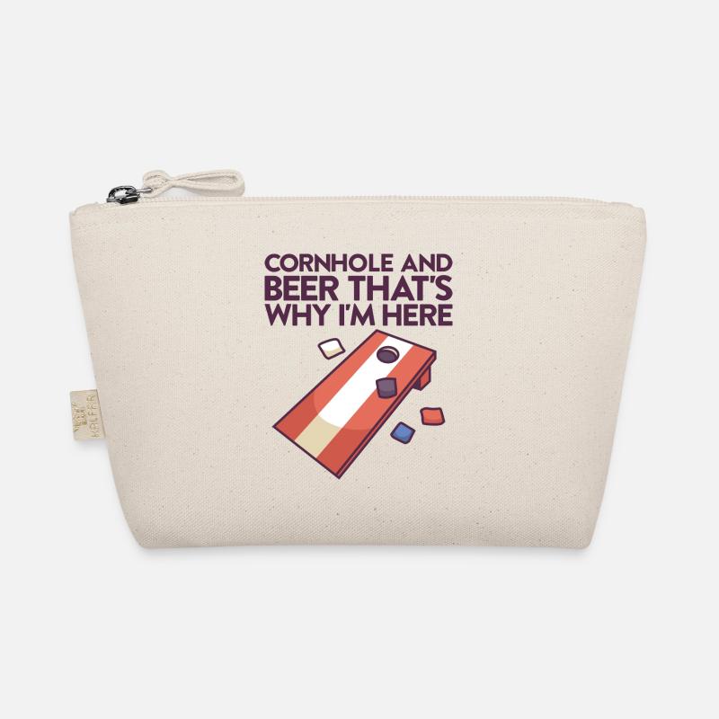 Cornhole Spiel Corn Hole Outfit mit Cornhole Bio-Täschchen