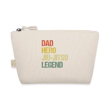 Dad Hero Jiu-Jitsu Legend - Bio-Täschchen - Natur - Vorne