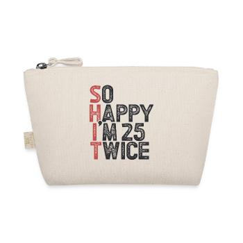 50th Birthday 50th Years Birthday Saying Funny - Organic Pouch - nature - Front