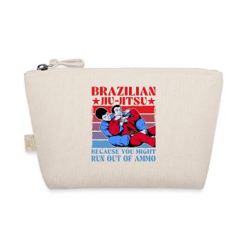 Brazilian Jiu-Jitsu because you might run out of - Bio-Täschchen - Natur - Vorne