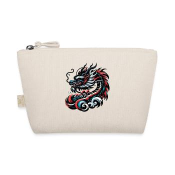 Colorful Chinese Dragon Artwork Essentials - Organic Pouch - nature - Front