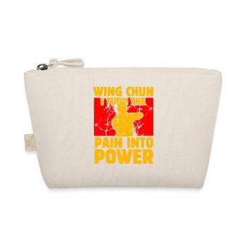 Wing Chun : Je transforme la douleur en Puissance - Trousse biologique - nature - Devant
