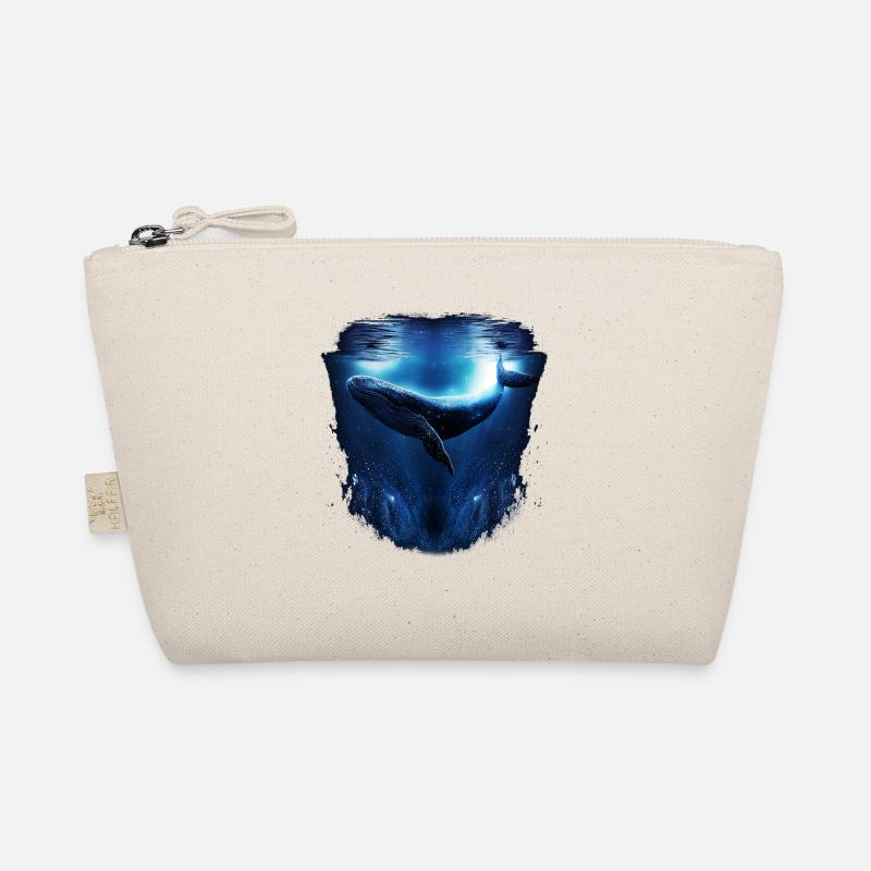 Blauwal - Bio-Täschchen - Natur