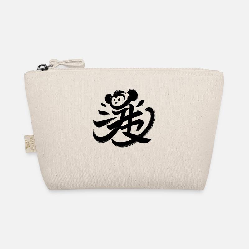 Symbole de calligraphie de caractère du zodiaque chinois singe Trousse biologique