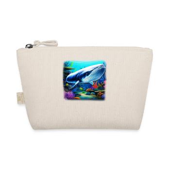 Blue Whale - Organic Pouch - nature - Front