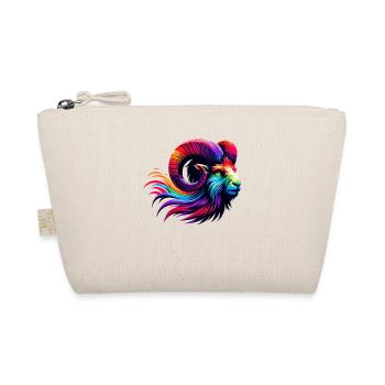 Bélier signe du zodiaque Vibrant Rainbow Design - Trousse biologique - nature - Devant