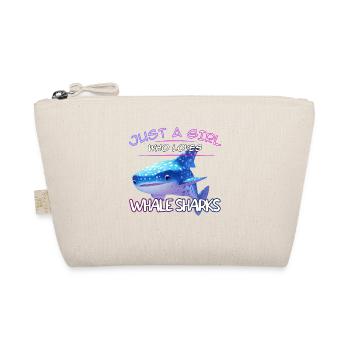 Just a Girl who loves Whale Sharks - Scuba diving - Bio-Täschchen - Natur - Vorne