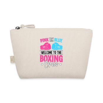 Rose ou bleu bienvenue dans l’équipe de boxe - Trousse biologique - nature - Devant