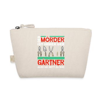 Gärtner Opa Vater Garten Gartenarbeit Hobby - Bio-Täschchen - Natur - Vorne