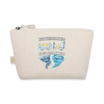 Wie andere meine Kinder sehen - Bio-Täschchen - Natur - Vorne