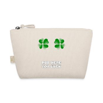 Rub here for luck - Organic Pouch - nature - Front