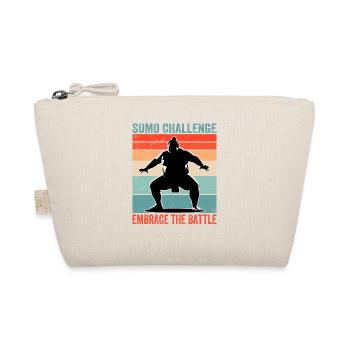 Sumo Challenge embrace the battle - Organic Pouch - nature - Front