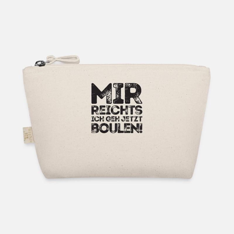 I've had enough, I'm going boules now! Petanque player Organic Pouch