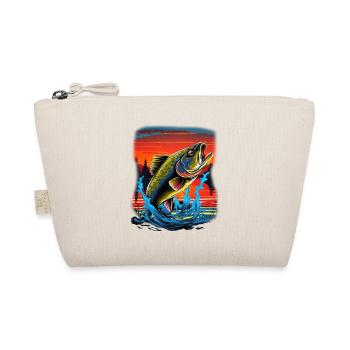 Barsch-Fisch - Bio-Täschchen - Natur - Vorne