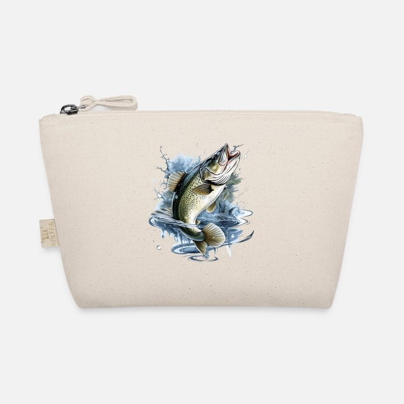 Bass Fish Organic Pouch