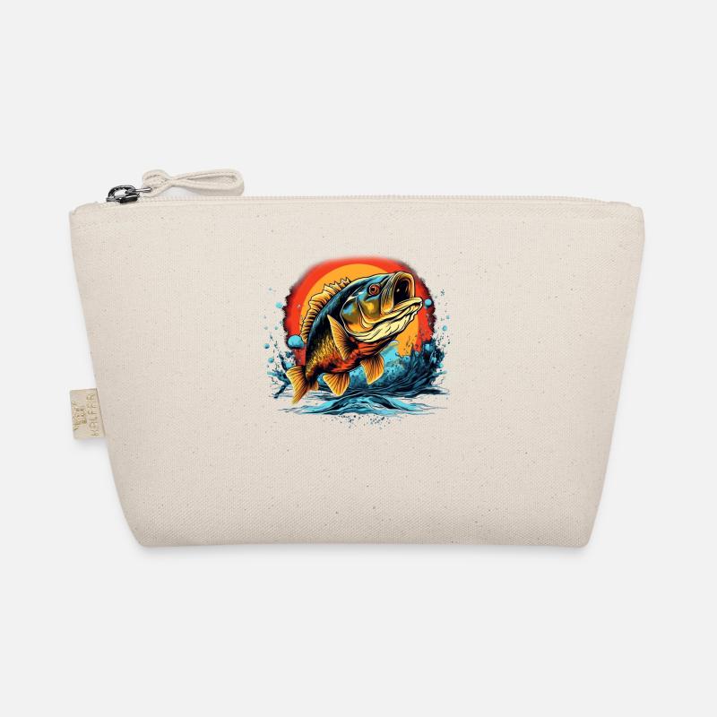 Bass Fish Organic Pouch