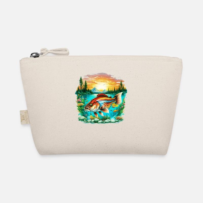 Bass Fish Organic Pouch