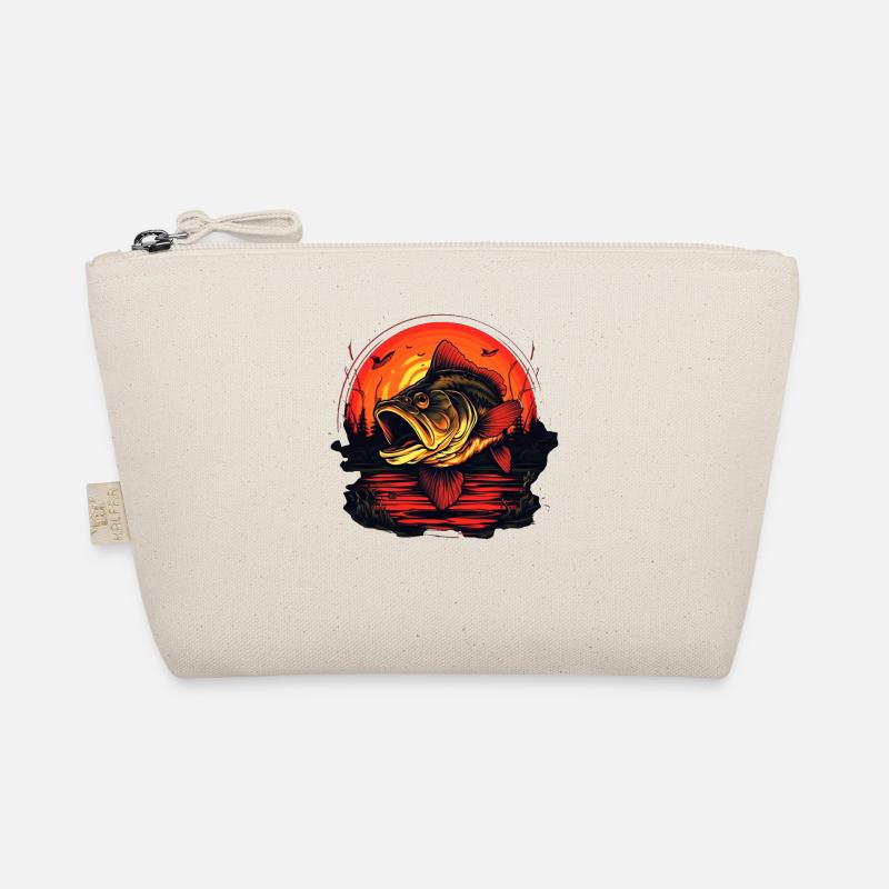 Bass Fish Organic Pouch