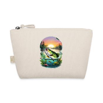 Bass Fish - Organic Pouch - nature - Front