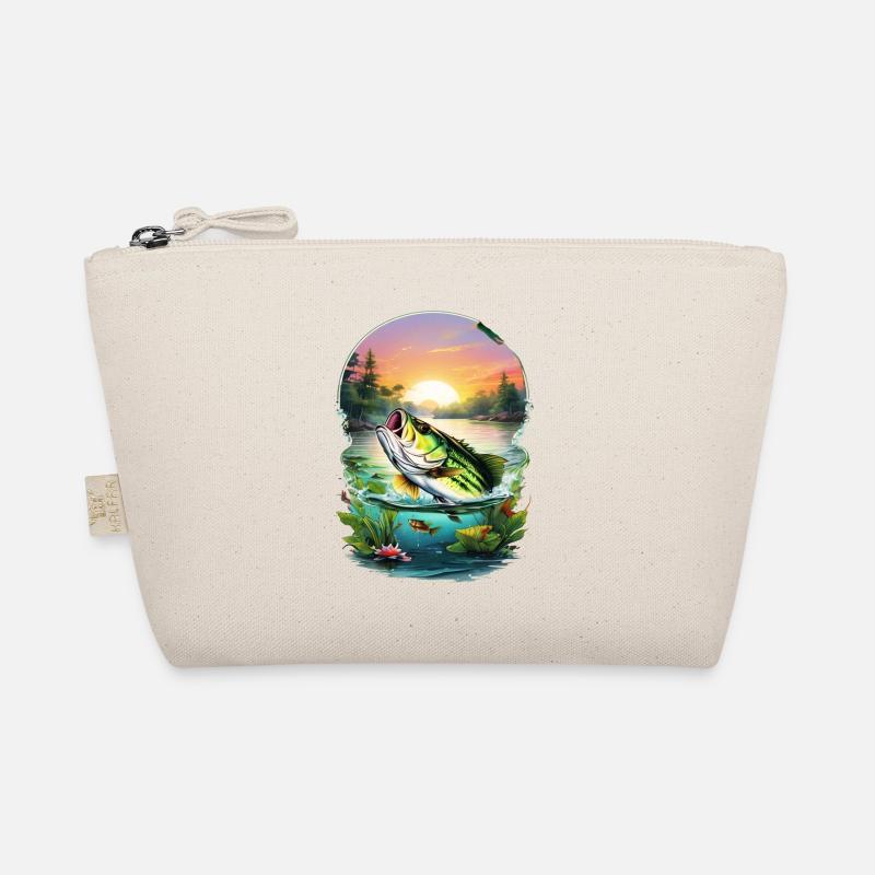 Bass Fish Organic Pouch