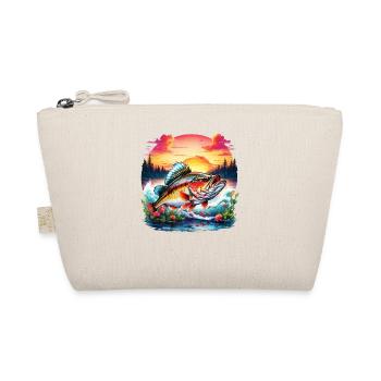 Bass Fish - Organic Pouch - nature - Front