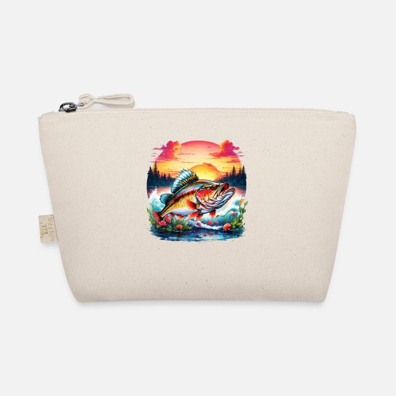 Barsch-Fisch Bio-Täschchen