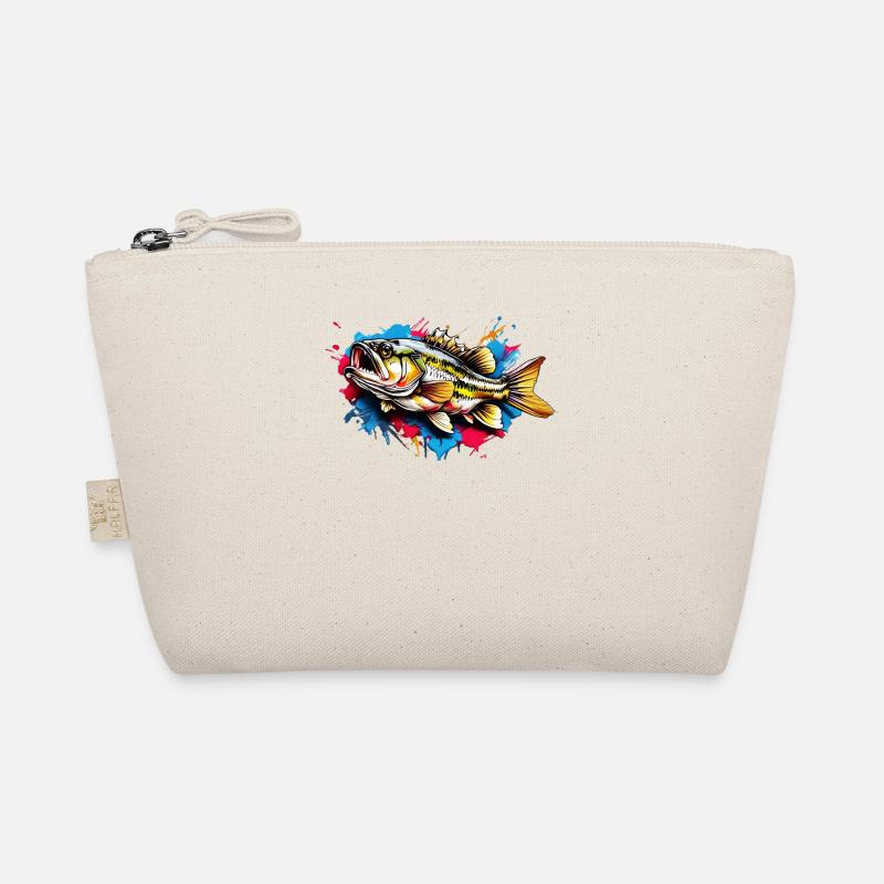 Bass Fish Organic Pouch