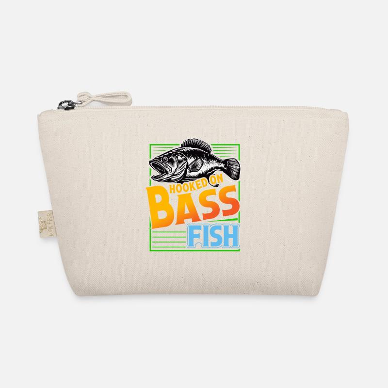 Hooked on Bass Fish Organic Pouch