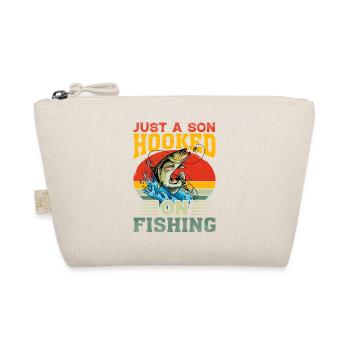Juste un fils accro à la pêche - Trousse biologique - nature - Devant