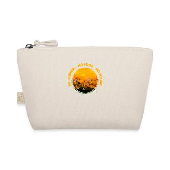 No farmers, no food, no future - Organic Pouch - nature - Front