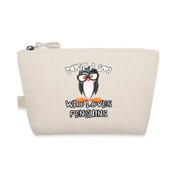 Juste un garçon qui aime les pingouins - Trousse biologique - nature - Devant