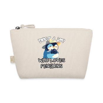 Juste un garçon qui aime les pingouins - Trousse biologique - nature - Devant