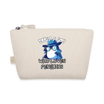 Just a boy who loves Penguins - Organic Pouch - nature - Front