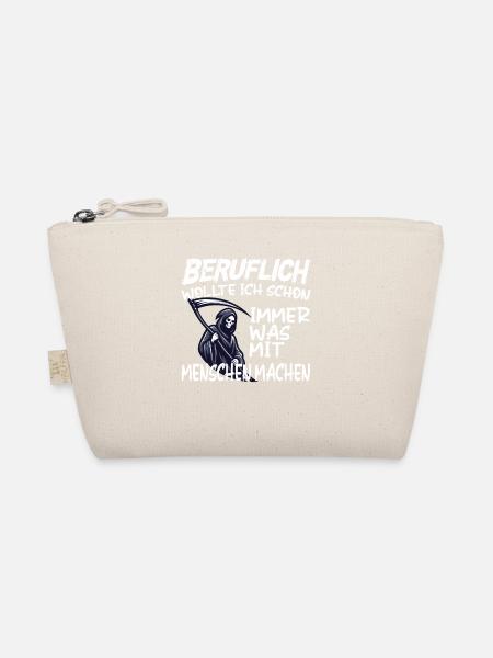 Doing something with people professionally - Grim Reaper - Organic Pouch - nature - Front