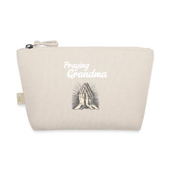 Praying Grandma - Betende Oma - Organic Pouch - nature - Front